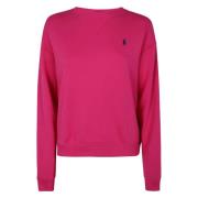 Fuchsia Sweater med eksklusiv pony broderi