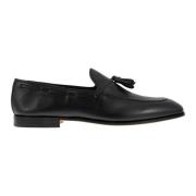 Børstet kalveskind loafer