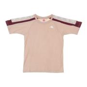 Pink Violet White Band T-shirt