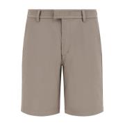 B Tech Stretch Nylon Bermuda Shorts