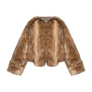 Faux fur jakke Mane