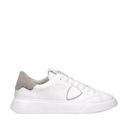 Hvide Lave Sneakers Kalveskind