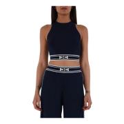 Kontrastbåndet Crop Top