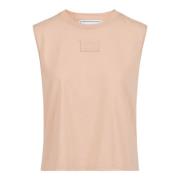 Blush fast jersey top, beskåret pasform