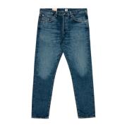 Japanske Slim Tapered Bomuldsjeans