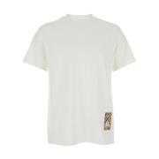 Hvid Logo T-shirt og Polo