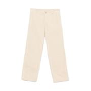 Beige Corduroy Bukser