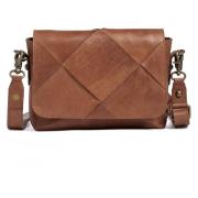 Elegant Læder Crossbody Taske