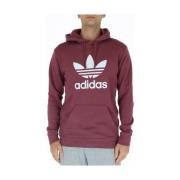 Bordeaux Print Hoodie Stilfuld Komfort