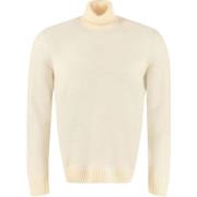 Turtleneck Sweater i Cream