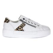 Leopard Print Casual Sneakers