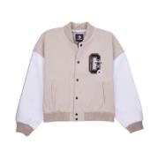 Retro Chuck Varsity Ivory Jakke