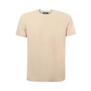 Sand Crew-neck T-shirt Slim Fit