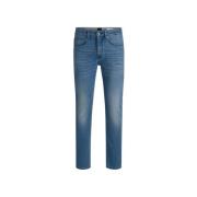 Slim Fit 5-Lomme Jeans Lyseblå