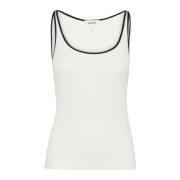 Sporty Tank Top Broken White