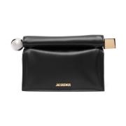 Sort Clutch Skuldertaske Chic Stil