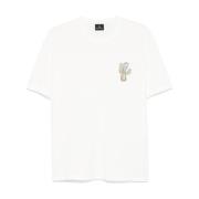 Hvide Crew Neck T-shirts og Polos