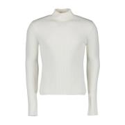 Ribstrikket Turtleneck Sweater