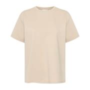 Klassisk Tee Top & T-Shirt Doeskin