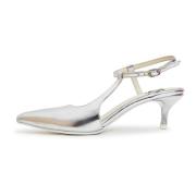 Elegant Luxe Pumps - Silver