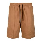 Bermuda shorts i bomuld elastan blanding