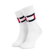 Hvid Crew Socks 2Pack