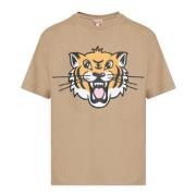 Happy Tiger Brun T-shirt Polo