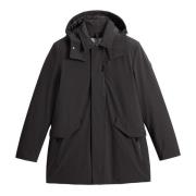 Sort Urban Tech Softshell Frakke