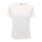 Hvid Bomuld TOSCANI T-Shirt SS24