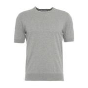 Grå Crew Neck T-Shirt SS25