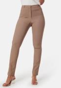 BUBBLEROOM Everly High Waist Stretchy Trousers Nougat 48