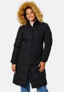 Svea Long Slim Padded Parka 010 Black L