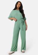 BUBBLEROOM Antonia jumpsuit Dusty green L