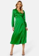Object Collectors Item Naya L/S Wrap Dress Fern Green 34