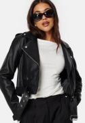 Chiara Forthi Allegra Biker Jacket Black 40