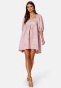 BUBBLEROOM Summer Luxe High-Low Dress Dusty pink 34