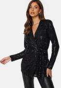 BUBBLEROOM Kira Sparkling Jacket Black S