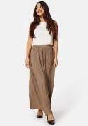 BUBBLEROOM Pleated Maxi Skirt Nougat M