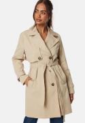 Happy Holly Pamela Trenchcoat Light beige 48/50