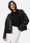 BUBBLEROOM Serilda Biker Jacket Black 34