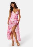 Bardot Sorella printed midi dress Pink 38(UK10)