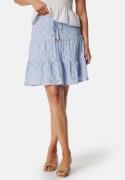 VILA Vimelanie High Waist pointelle skirt Kentucky Blue M