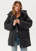 GANT Mid Length Down Jacket Black L