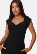 BUBBLEROOM Sweatheart Sparkling Top Black XL