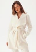 VILA Vicooley Collar Belt Coat Birch 34