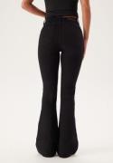 BUBBLEROOM High Flare Superstretch Jeans Black 38