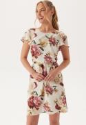 Ida Sjöstedt Nadia Dress Creme Red Floral 42