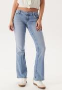ONLY Onlblush Lw Flared Dnm Rea155  Light Medium Blue Deni L/32