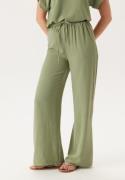 VILA Vijosa Hw Wide Pants - Noos Oil Green 42