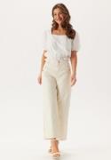 VILA Viemma High Waist wide button jeans Birch 40